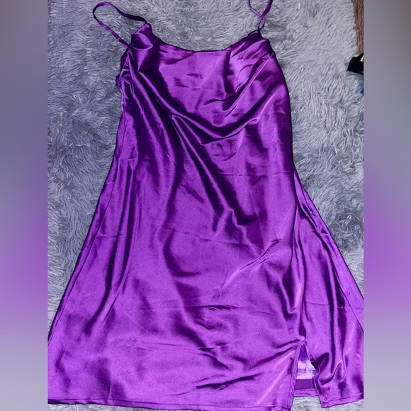 Hello Molly Before Sunrise Dress Purple Large - Picture 2 of 4
